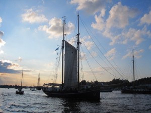 Sailing Ship on the Hanse Sail 2011