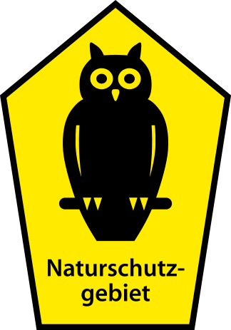 sign for natural monuments in Germany