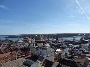 View from the Cathedral of Schwerin